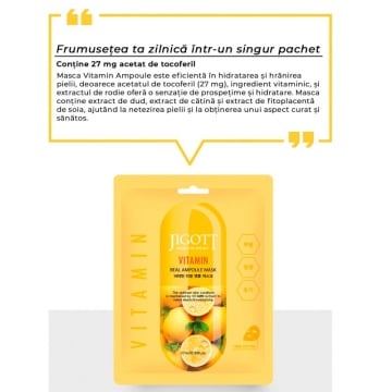 Mască Vitamin Real Ampoule 27ml - Jigott - Img 2