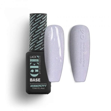 Oja Semi GELlack 2M Hema Free Glimmering Rubber Base Nr. 04