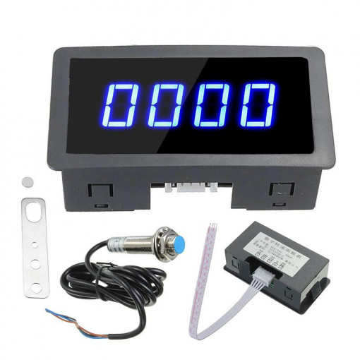 Tachometru de panou, indicator de turatie 10-9999RPM 8-24V