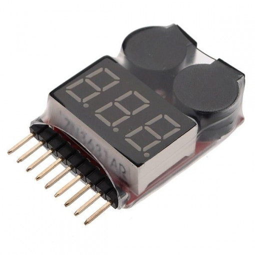 Tester Li-Ion LiPo 1S-8S