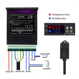 Controller de temperatura si umiditate SHT2000