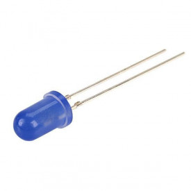 LED albastru 5mm