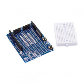 Shield Arduino UNO - Protoshield V3 + Breadboard