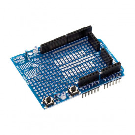 Shield Arduino UNO - Protoshield V3 + Breadboard