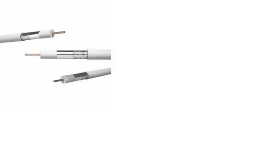 Cablu TV coaxial si accesorii