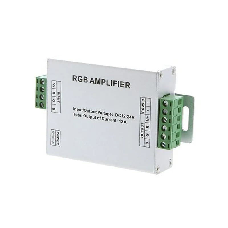 Amplificator banda led RGB 24A 12-24V