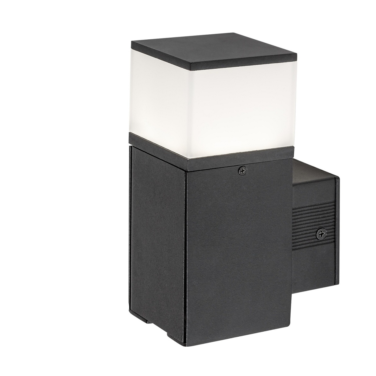 Aplica LED exterior Russet cu priza integrata, 10W, 350 lm, lumina neutra (4000 K), IP44, neagra, Rabalux
