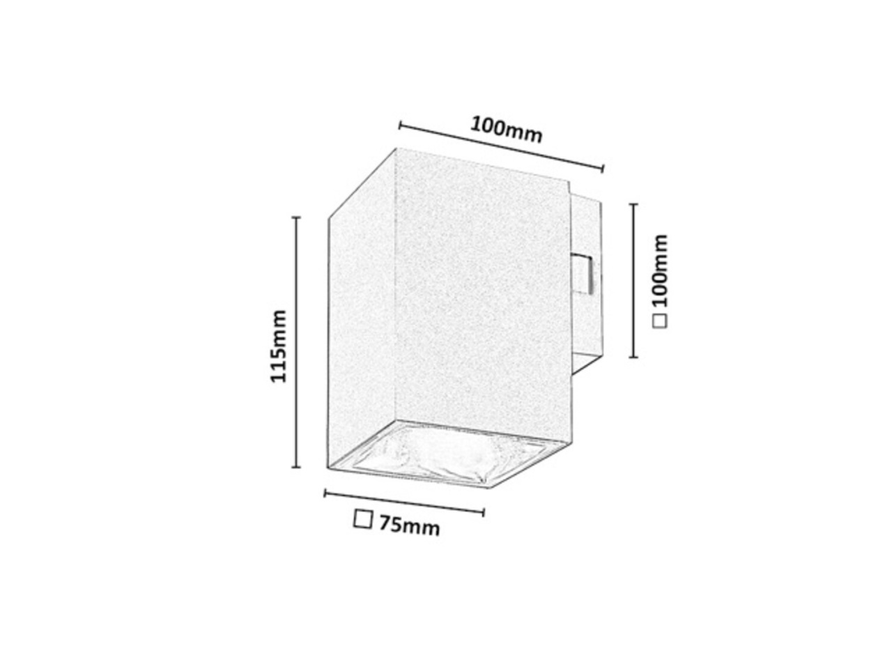 Aplica LED exterior Urfa, 9W, 900 lm, lumina calda/neutra/rece, IP65, gri-bej, Rabalux - Imagine 7