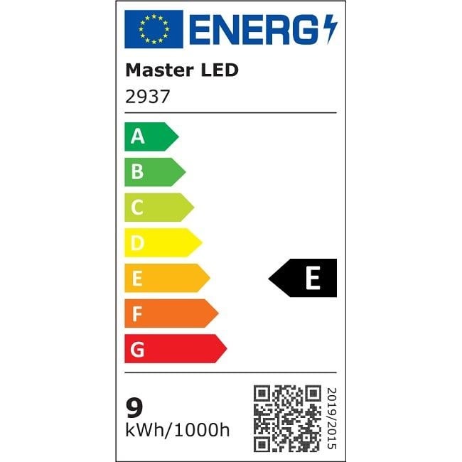 Aplica LED Gemino 2937-LVT, 9W, 990lm, lumina neutra, IP20, neagra+aurie, Masterled