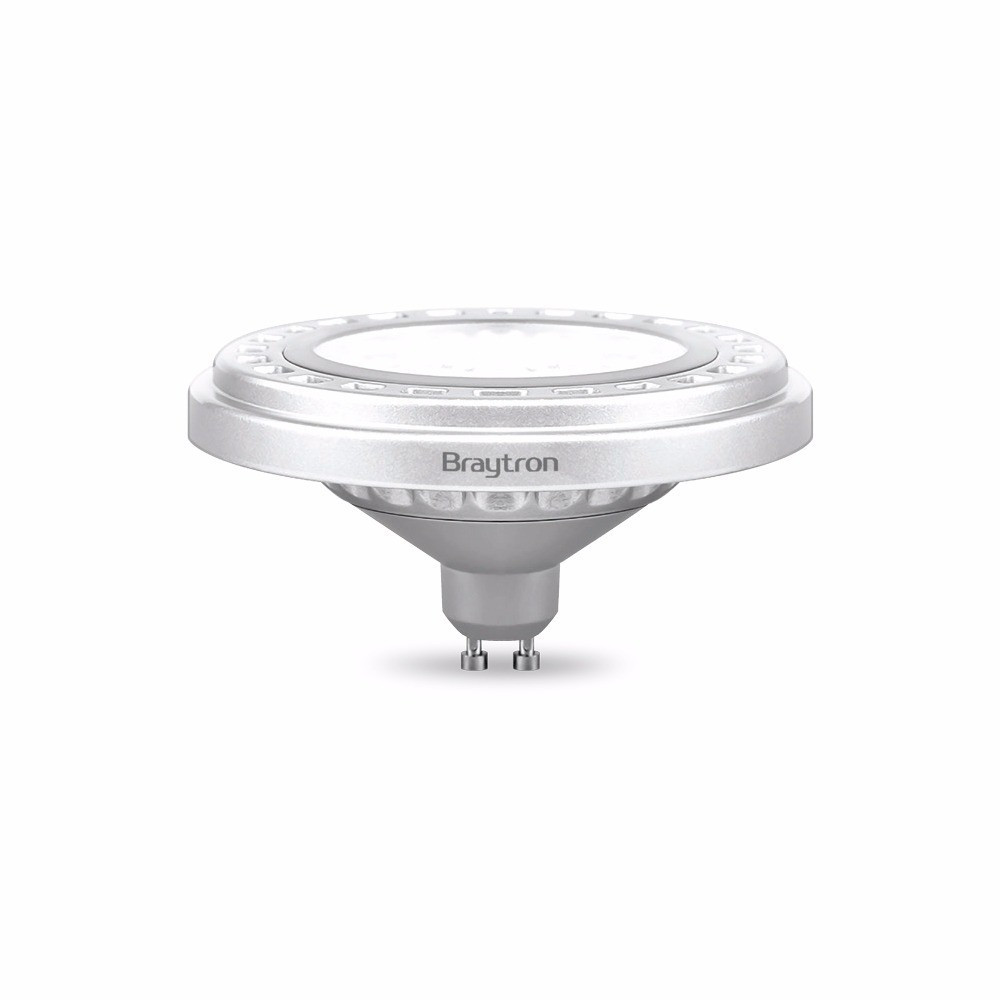 Bec LED GU10 Braytron, 14W(70W), 1220 lm, lumina calda (3000K), clasa energetica F