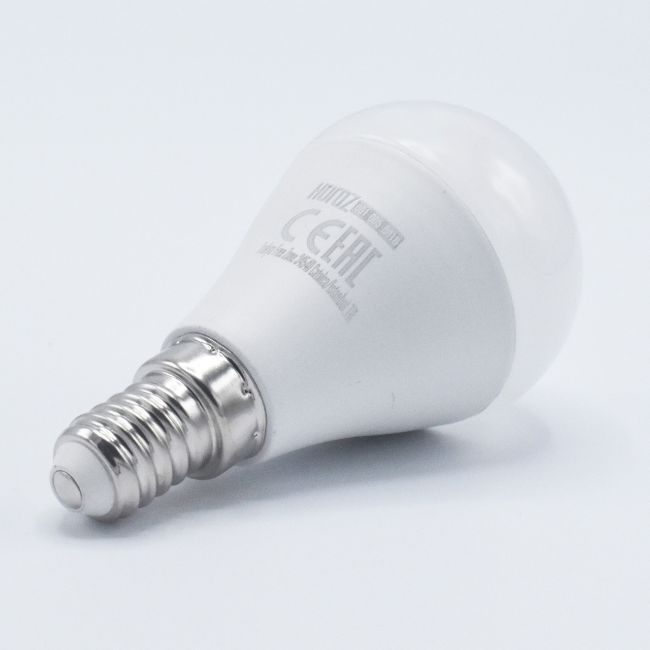 Bec LED sferic 10W(90W) Horoz Electric, E14, 1000 lm, lumina neutra (4200K), clasa energetica F - 3 | YEO
