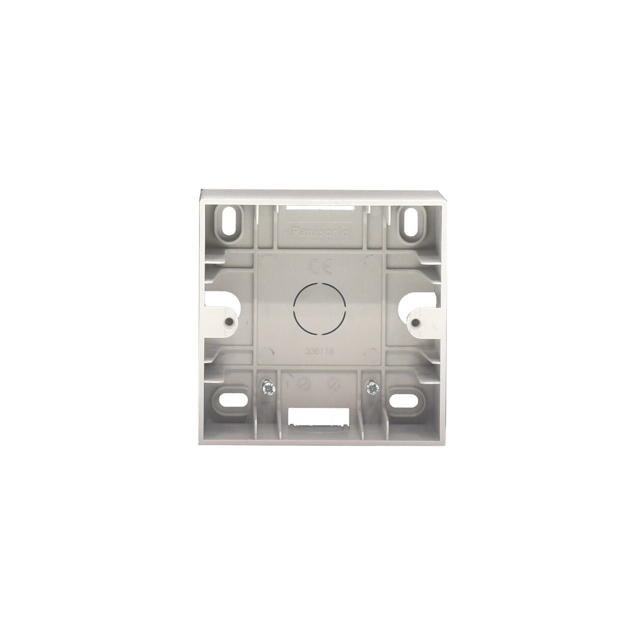 Doza montaj aplicat, IP20, Argintiu, Panasonic Karre Plus 55