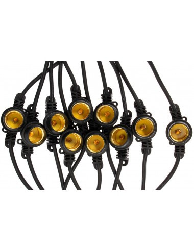Ghirlanda luminoasa Mimosa, 10 becuri, 10 metri, dulie E27, protectie IP44 - 1 | YEO