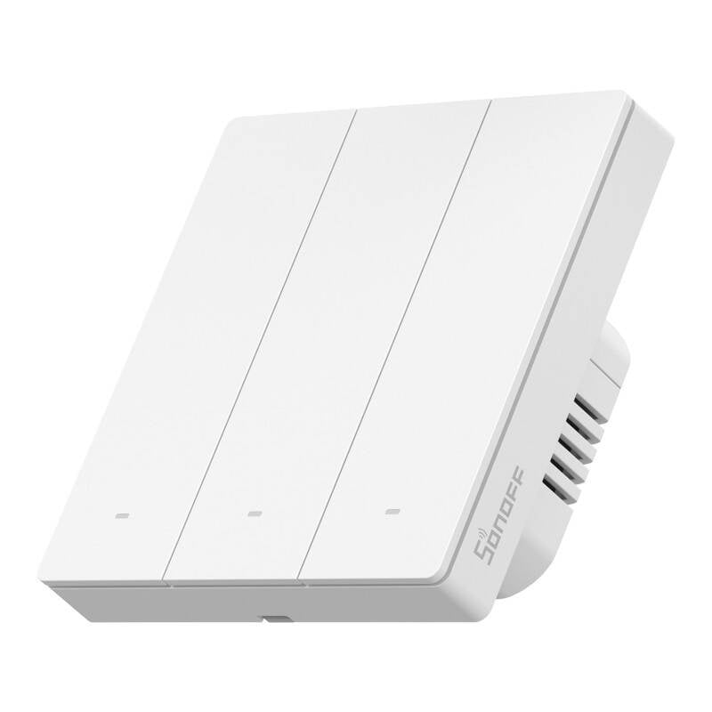 Întrerupător de Perete Inteligent WiFi Matter Sonoff M5-3C-86W – 3 Canale