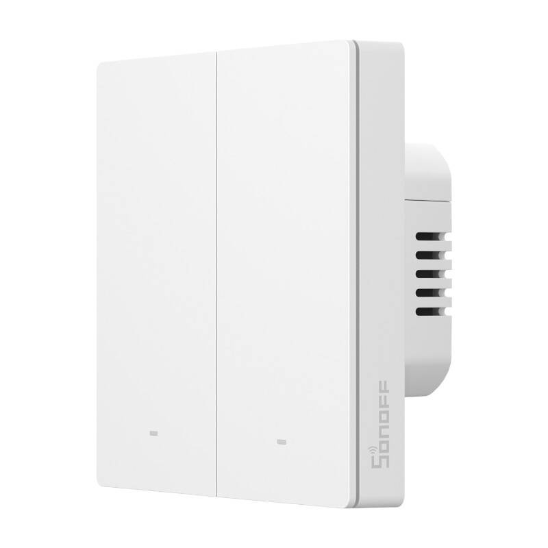 Întrerupător de Perete Smart WiFi Matter Sonoff M5-2C-86W – 2 Canale - 1 | YEO