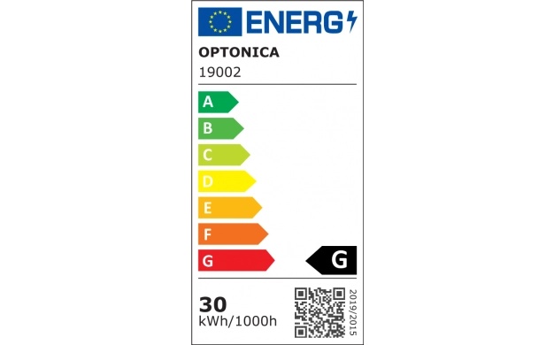 Lustra LED 30W, Optonica, 2080lm, Lumina Calda/Neutra/Rece, Controller, Neagra