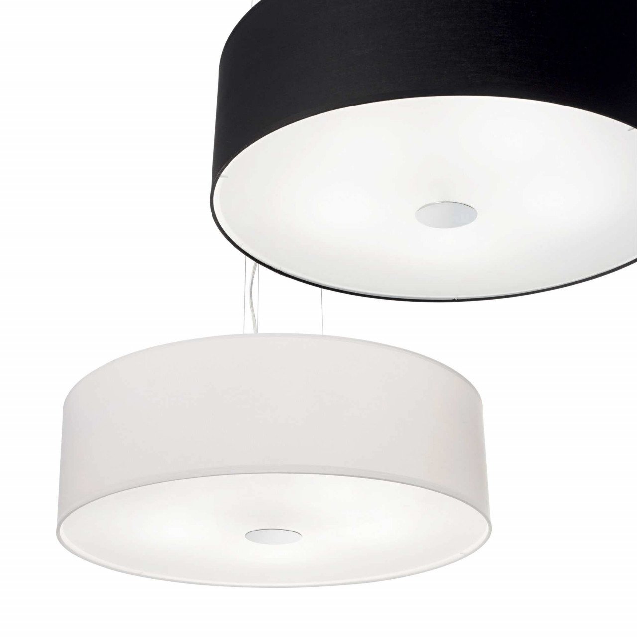 Lustra Woody 105628, 5xE27, neagra, IP20, Ideal Lux