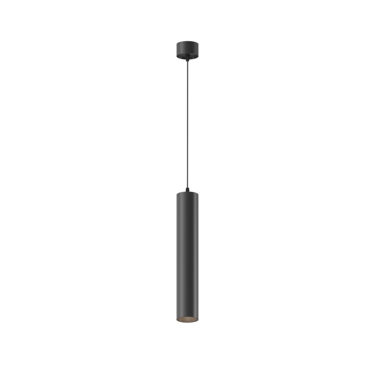 Pendul LED Focus P072PL-L12B4K-1, 12W, 900lm, lumina calda, IP20, negru, Maytoni - 1 | YEO