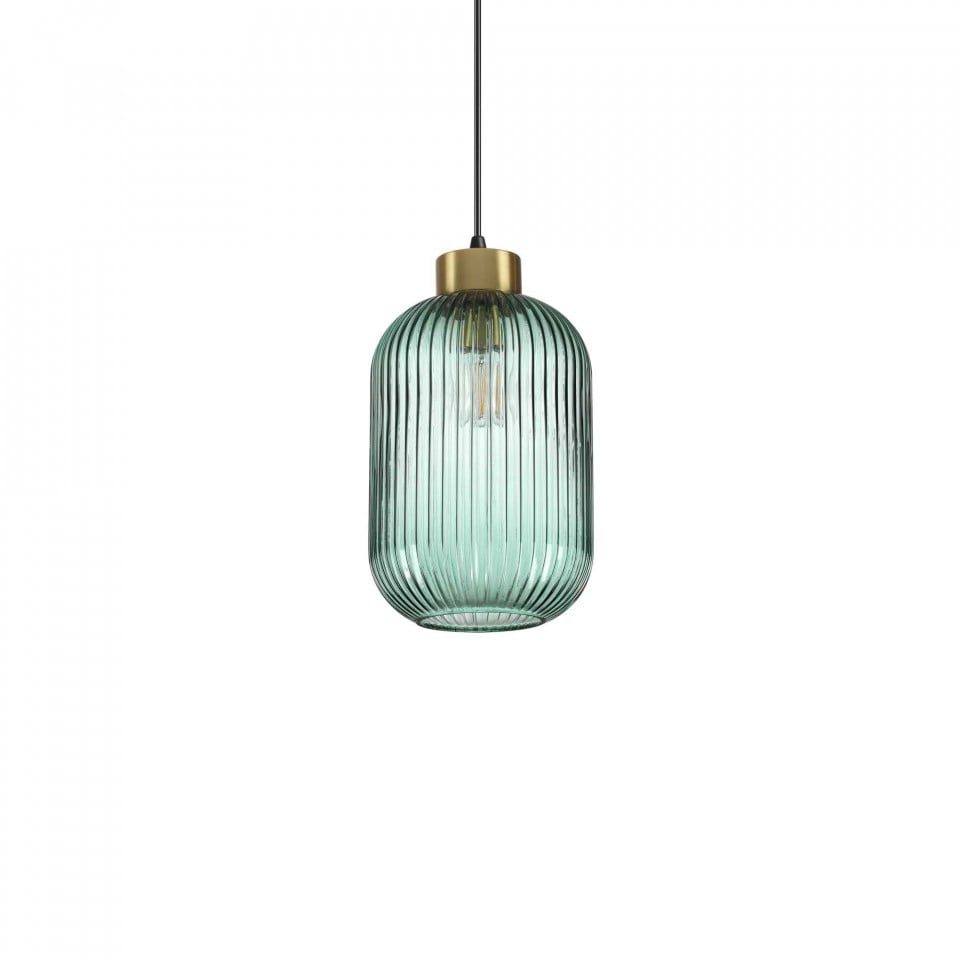 Pendul Mint 248554, 1xE27, verde, IP20, Ideal Lux