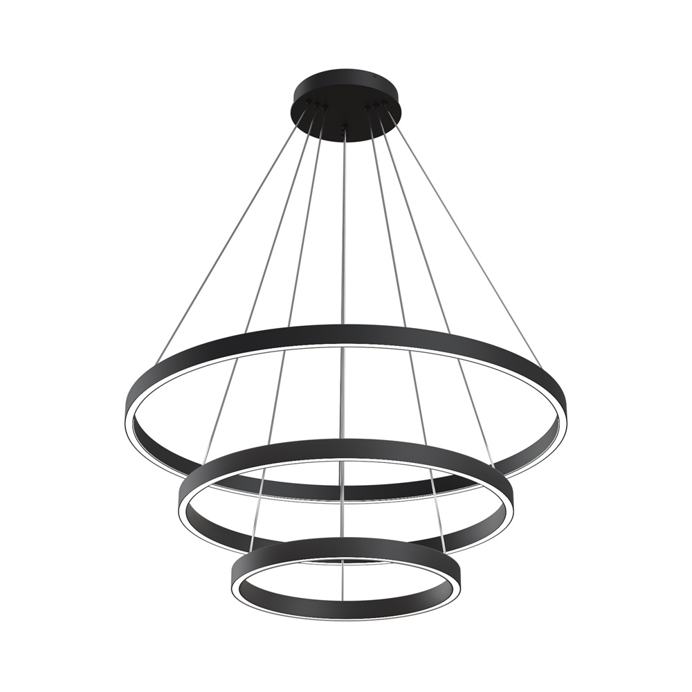 Pendul Rim, 115W, lumina neutra (4000K), negru, Maytoni - imagine 2