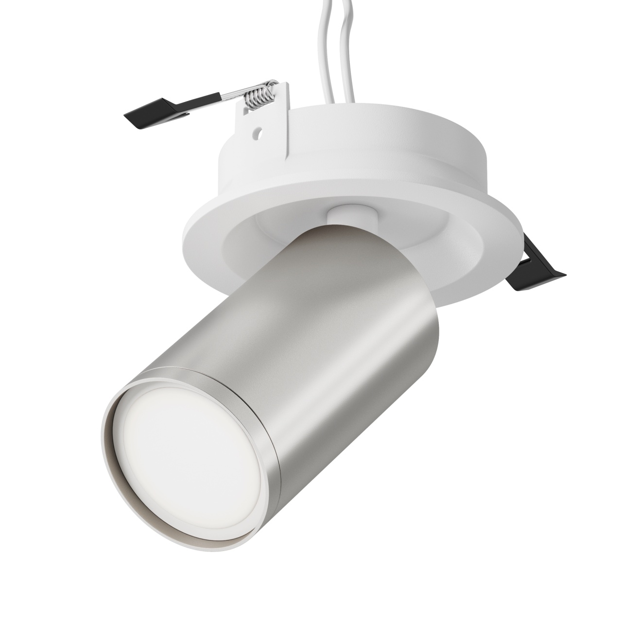Plafoniera Focus C048CL-U-1WS, 1xGU10, 10W, alba+argintie, IP20, Maytoni - 1 | YEO