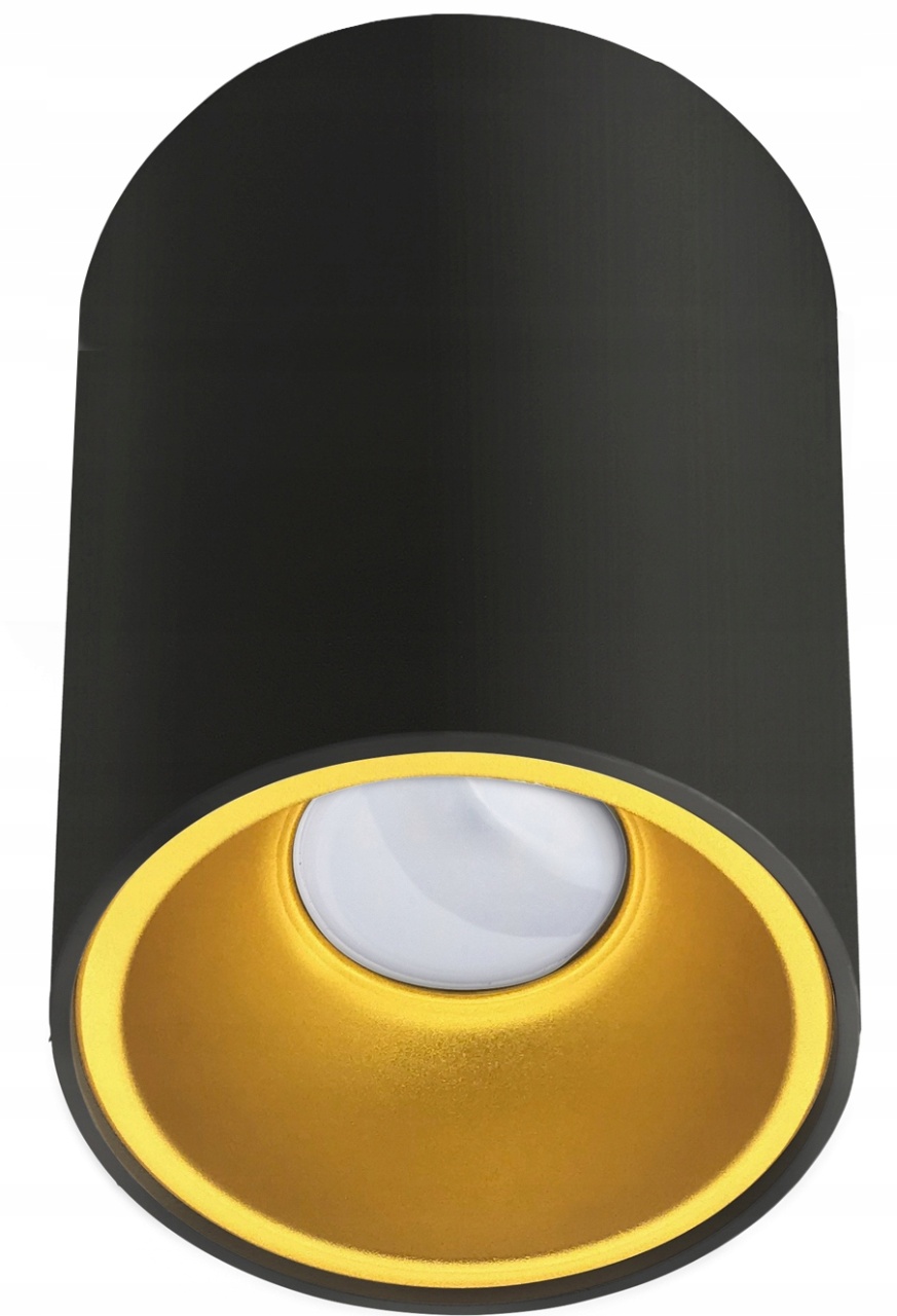 Plafoniera KIVI, Dulie GU10, neagra+aurie, IP20