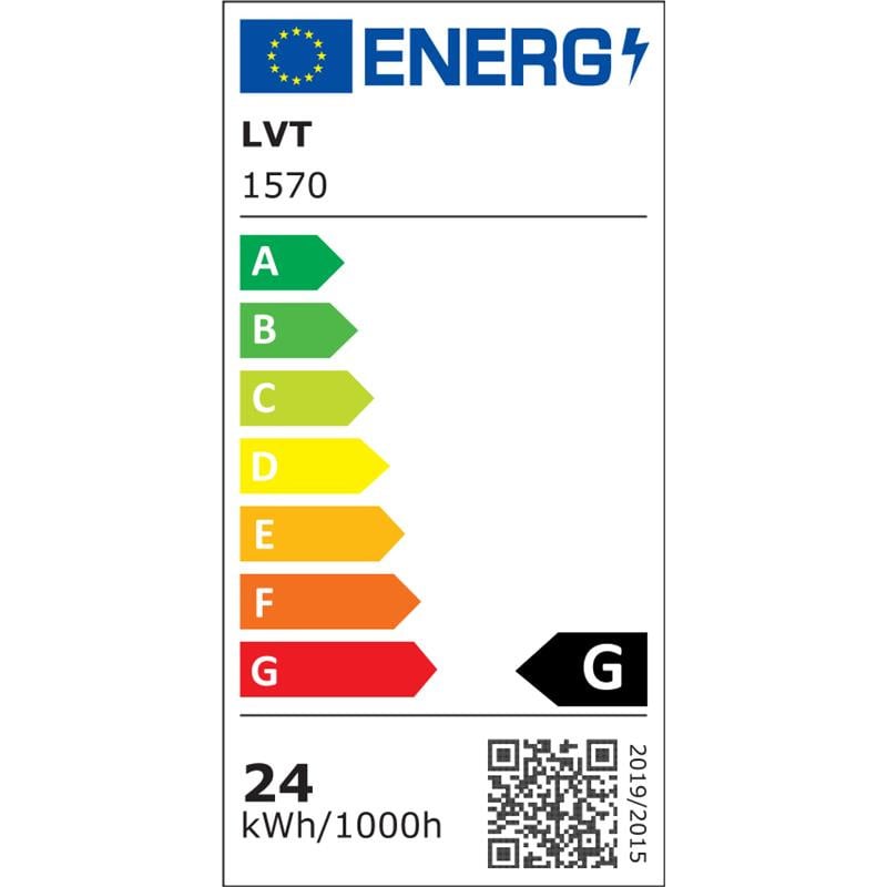 Plafoniera LED 1570-LVT, cu telecomanda, dimabila, 24W, 1680lm, lumina calda+neutra+rece, IP20, alba, Masterled