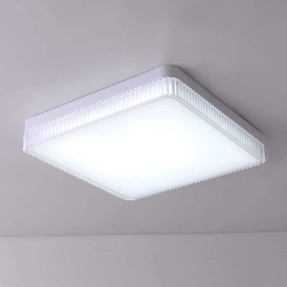 Plafoniera LED Electra KL151077, patrata, 36W, 4300lm, lumina neutra, IP20, alba, Klausen - 1 | YEO