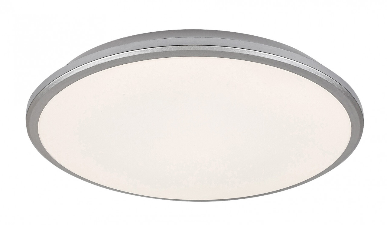 Plafoniera LED Engon 71127, 18W, 1220lm, lumina neutra, IP20, argintie+alba, Rabalux