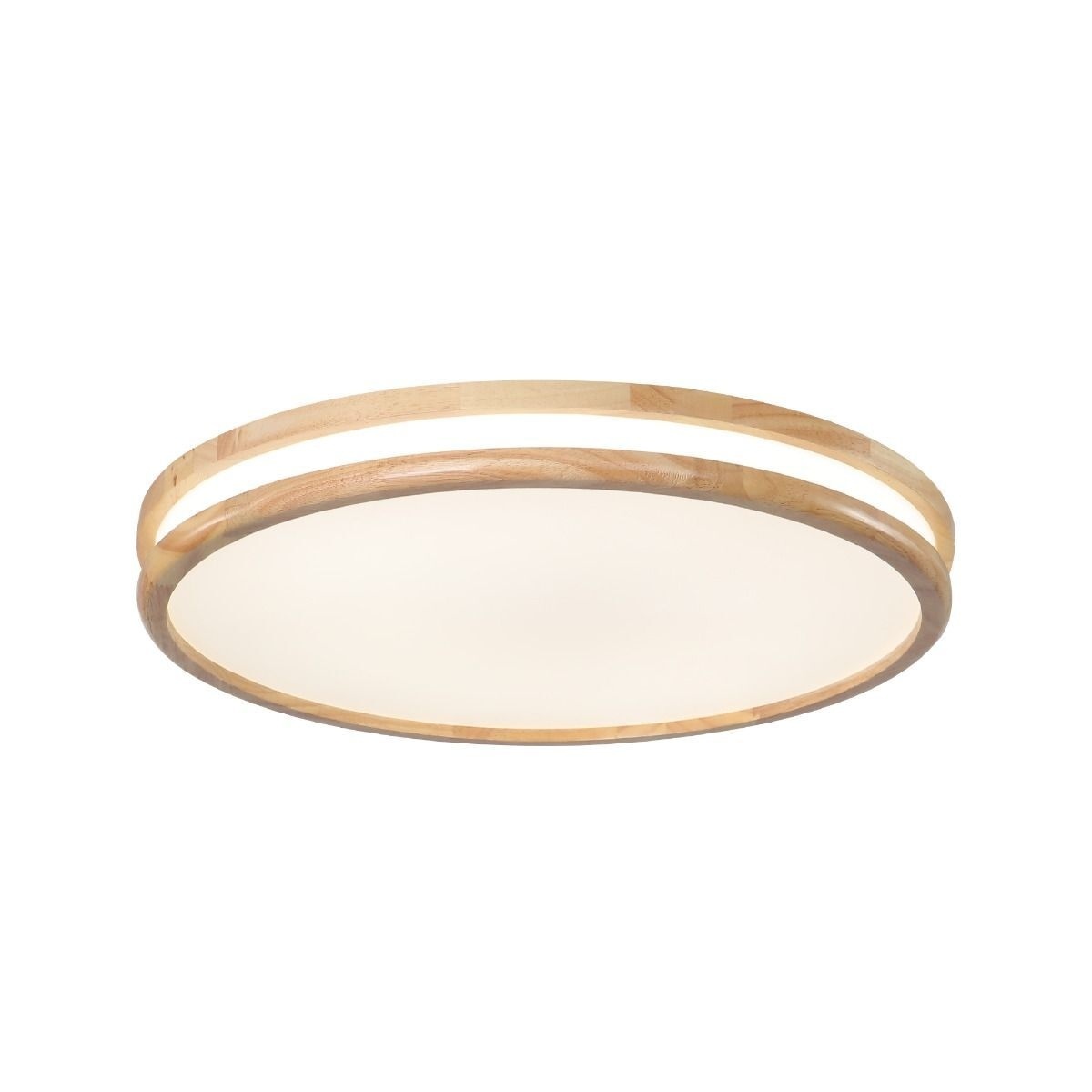 Plafoniera LED Epoch L, 54W, temperatura de culoare ajustabila(3000-6000 K), lemn, Klausen