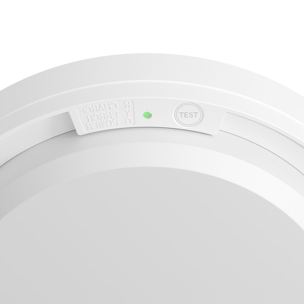 Plafoniera LED exterior cu kit de emergenta 18W, lumina calda/neutra/rece, IP65, Braytron - imagine 5