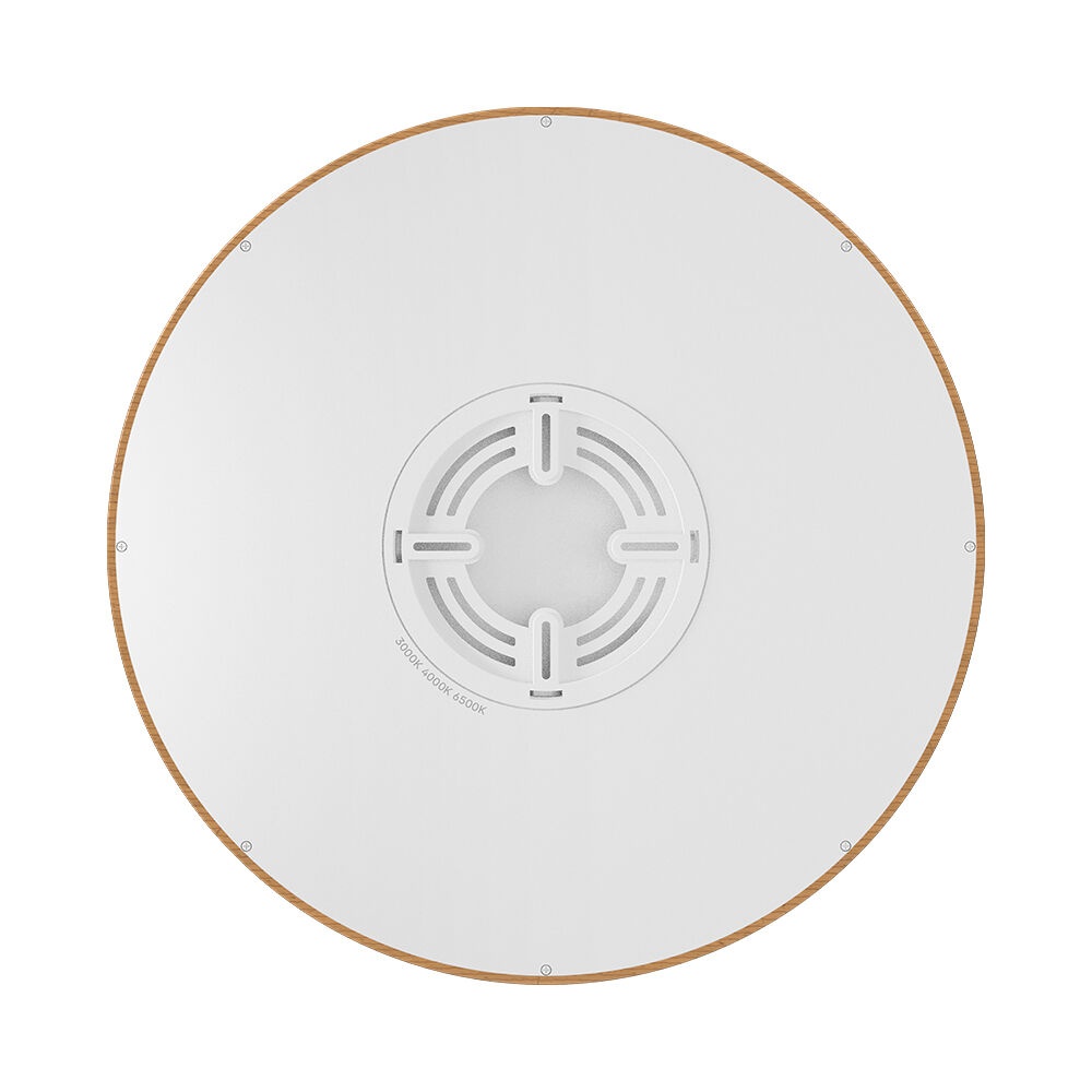 Plafoniera LED Jade 36W, lumina calda/neutra/rece, finisaj lemn, IP40, Braytron - imagine 5