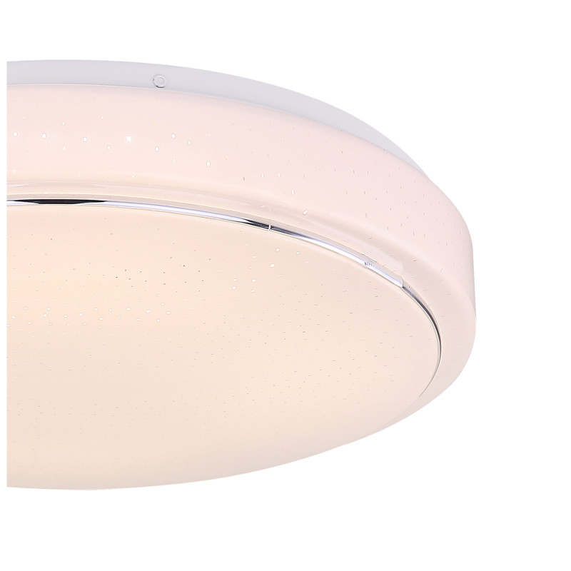 Plafoniera LED Kalle 48408-24, 24W, 1900lm, lumina alba+neutra+rece, IP20, alba, Globo Lighting