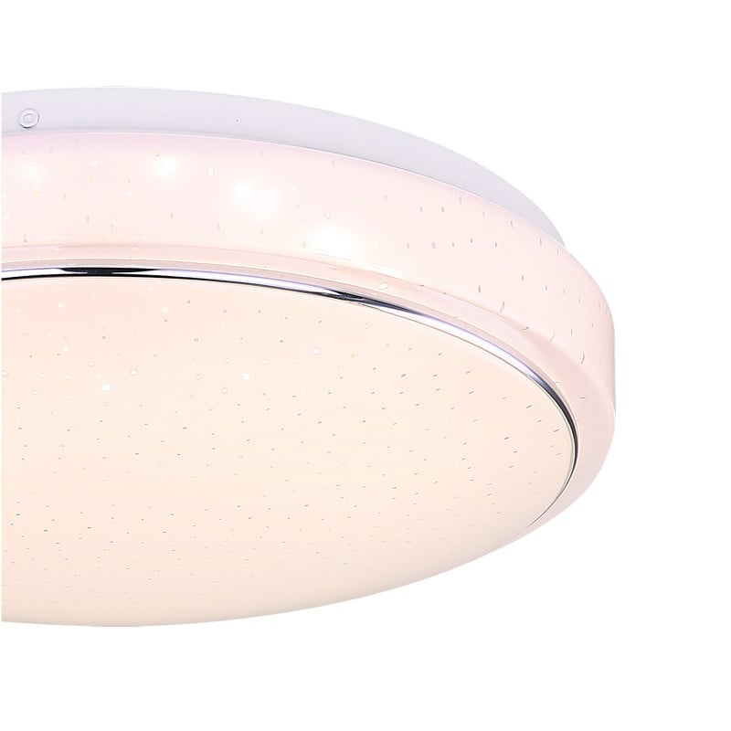 Plafoniera LED Kalle 48408-48, 18W, 1100lm, lumina calda, IP20, alba, Globo Lighting