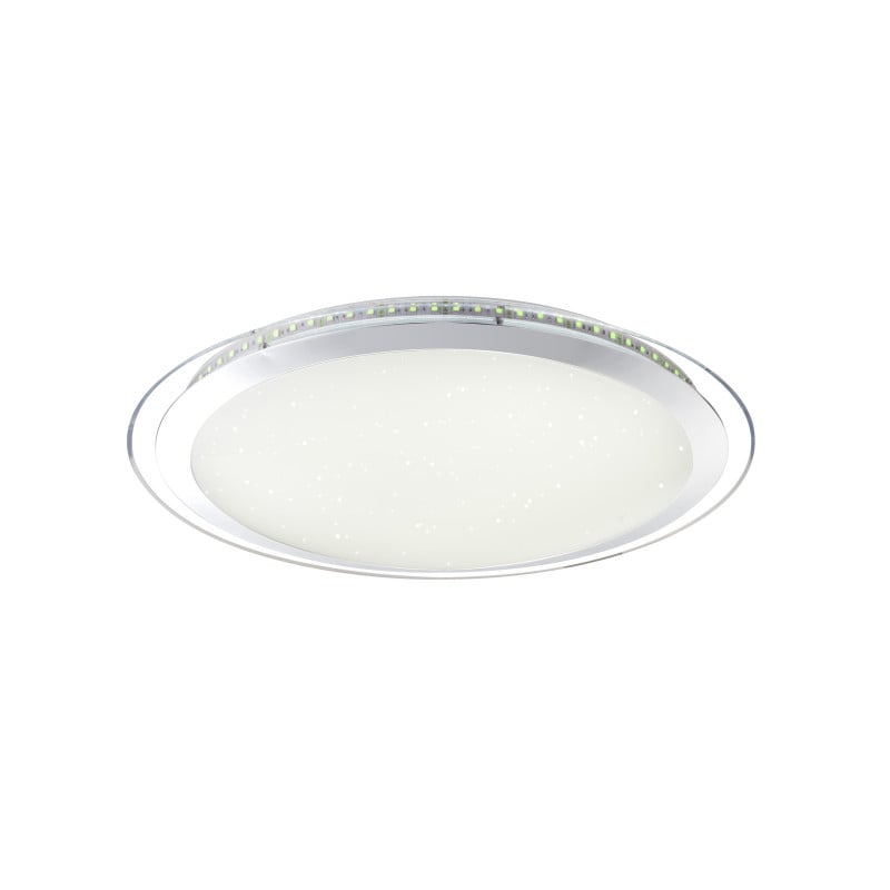 Plafoniera LED Nicole 48365-60, cu telecomanda, 60W, 3300lm, lumina calda+neutra+rece, IP20, alba, Globo Lighting - 1 | YEO