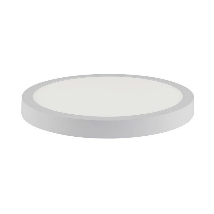 Plafoniera LED rotunda Milena 18W, 1660 lm, lumina calda/neutra/rece, IP20, alba, Horoz Electric