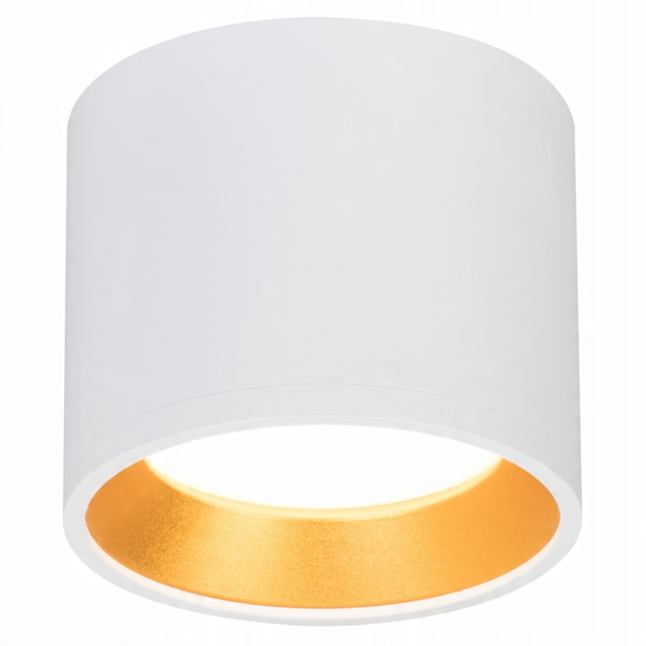 Plafoniera rotunda Golda, GX53, alba/aurie, Masterled - 2 | YEO