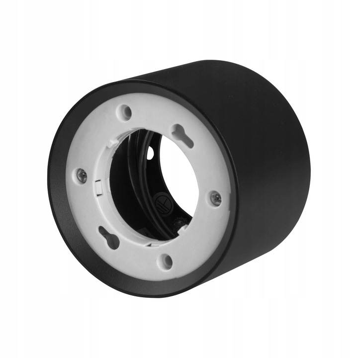 Plafoniera rotunda, GX53, 82x60mm, neagra, Masterled