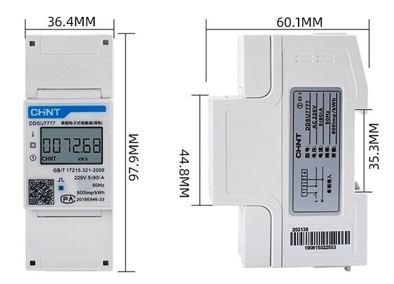 Smart meter monofazat Huawei DDSU666-H