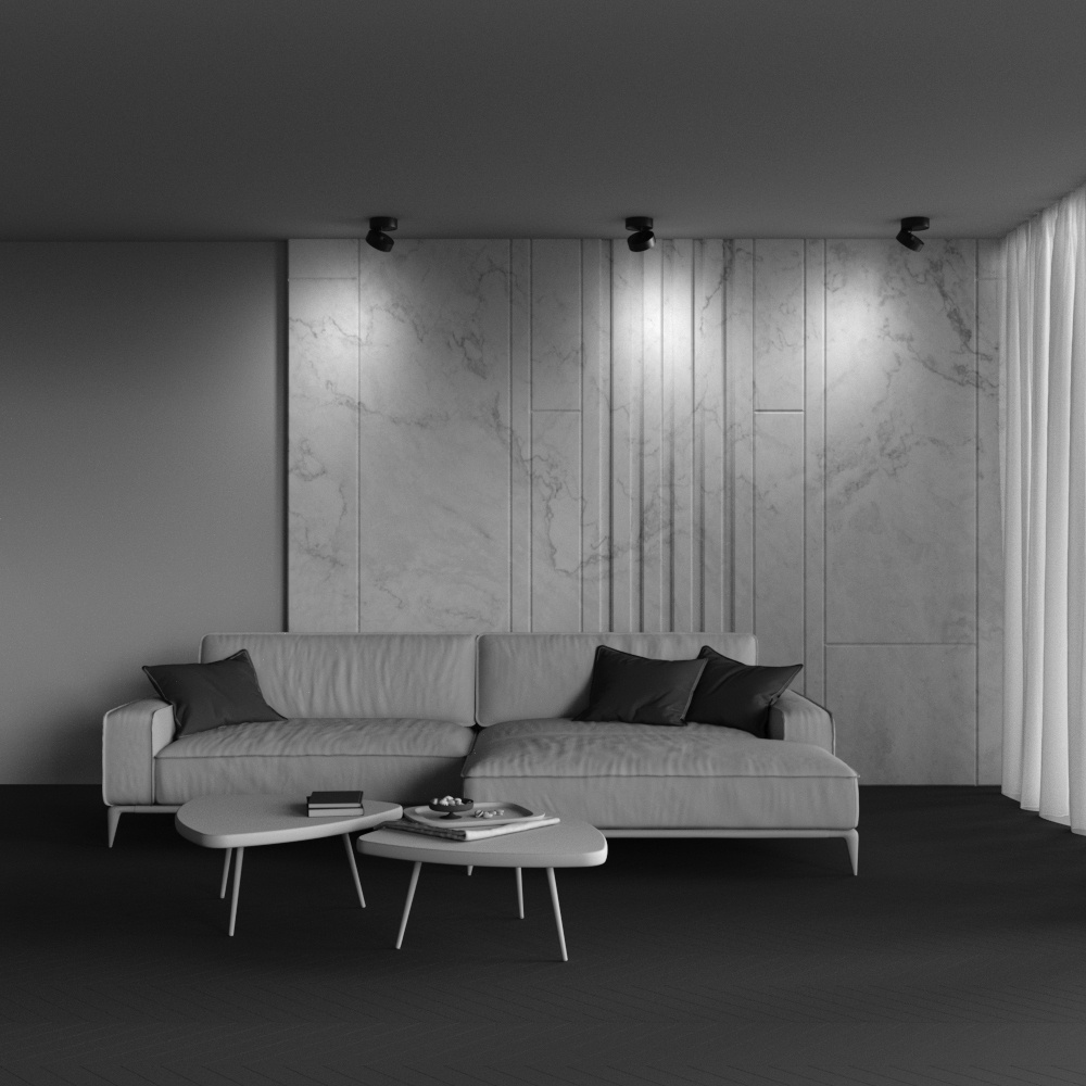 Spot aplicat Onda, 18W, lumina calda (3000K), negru, Maytoni - imagine 6