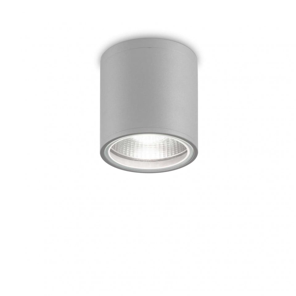 Spot de exterior GUN PL1, gri, 1 bec, dulie GU10, 163642, Ideal Lux