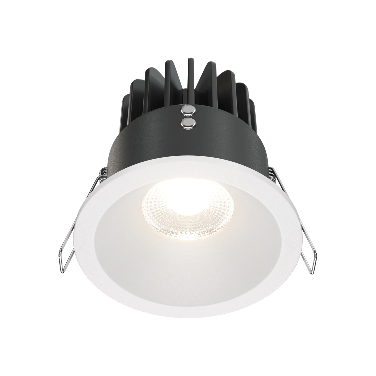 Spot LED 12W Incastrat, Maytoni, 1040lm, Lumina Neutra (4000K), Alb