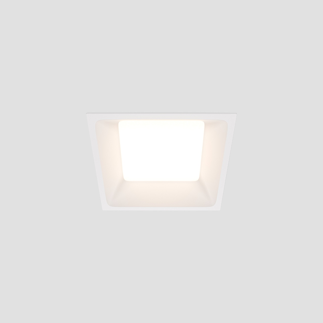 Spot LED 12W Incastrat, Maytoni, 900lm, Lumina Neutra (4000K), Alb