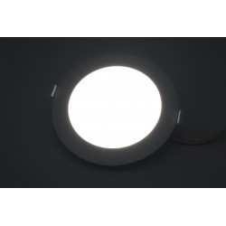 Spot LED 12W Incastrat, Rotund, Panasonic, 850lm, Lumina Rece (6500K), Alb