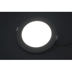 Spot LED 12W Incastrat, Rotund, Panasonic, 850lm, Lumina Rece, Alb