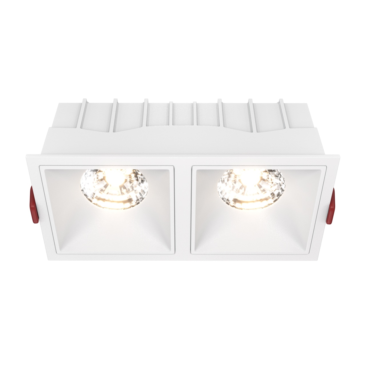 Spot LED 30W Incastrat, Maytoni, 2250lm, Lumina Calda (3000K), Alb