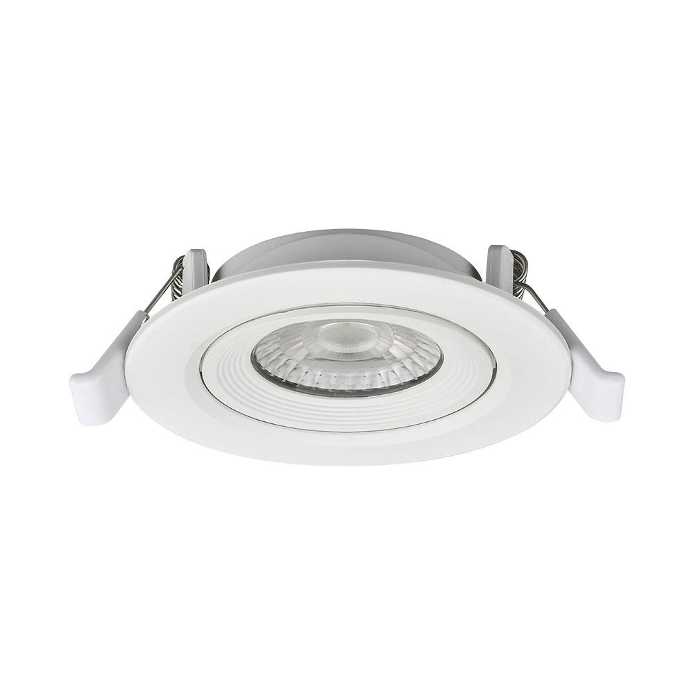 Spot LED 5W Incastrat, Rotund, Braytron, 400lm, Lumina Calda (3000K), Alb - 3 | YEO