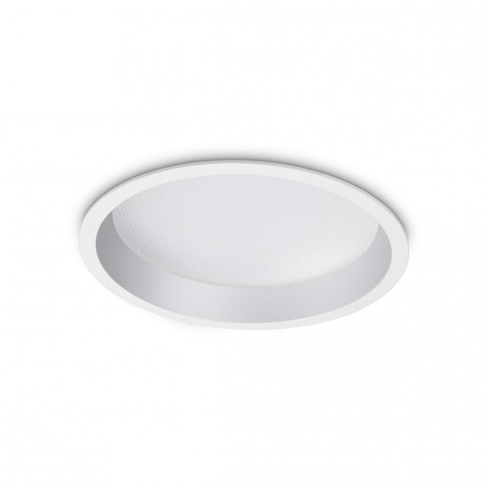 Spot LED Deep Fi 248783, incastrat, 30W, 3200lm, lumina calda, IP20, alb, Ideal Lux