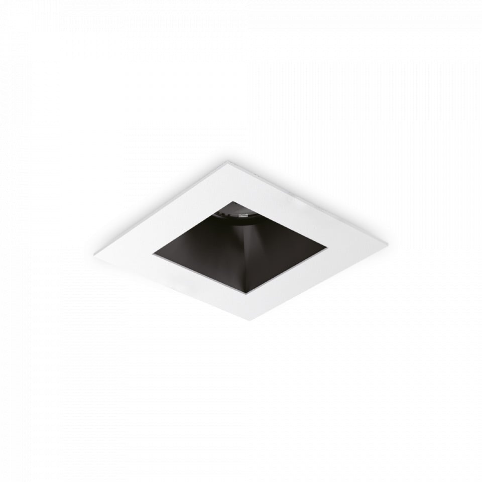 Spot LED Dynamic Source 208558, 10W, 1250lm, lumina calda, IP20, negru, Ideal Lux