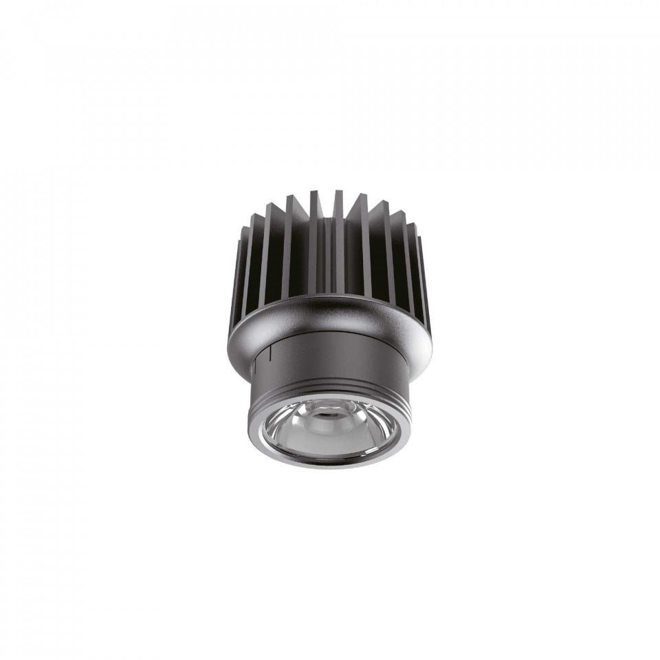 Spot LED Dynamic Source 208572, 15W, 1500lm, lumina calda, IP20, negru, Ideal Lux